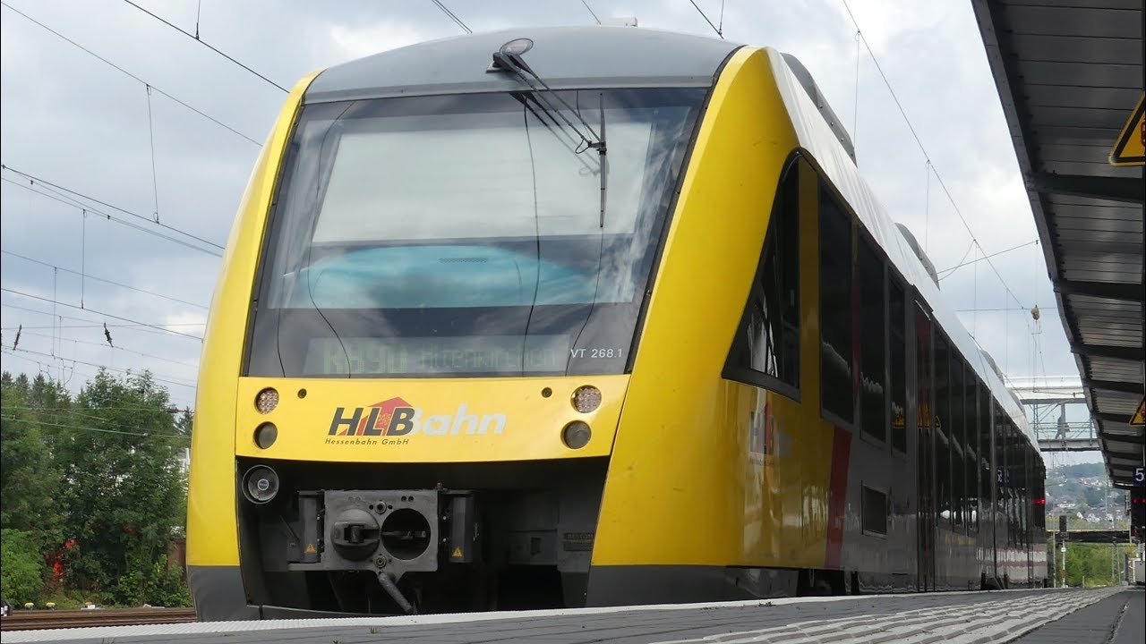 Bahnbetrieb in Siegen Hbf
