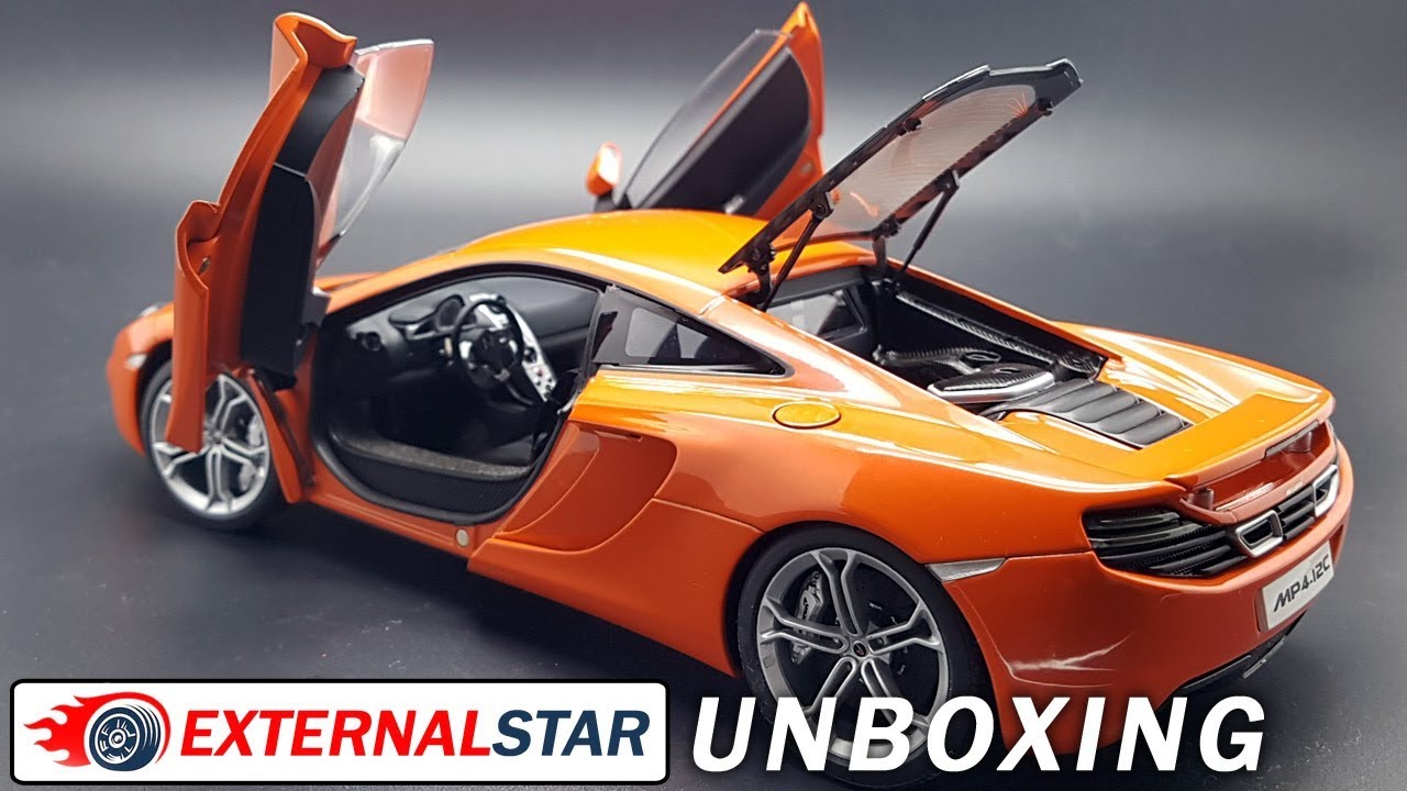 McLaren MP4 12C 2011 1:18 AUTOart | Unboxing &  Review