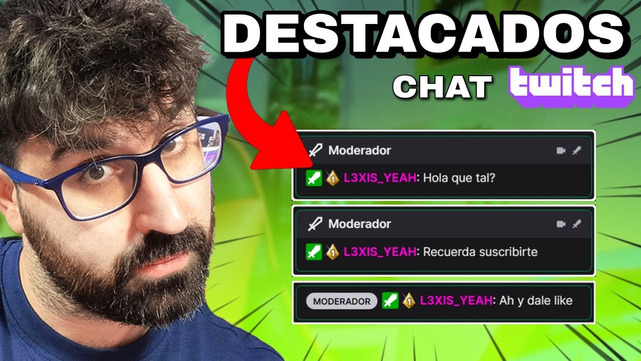 🔥CONFIGURA TU chat Destacado en Twitch 🔥 NOTICIAS de Twitch 2022