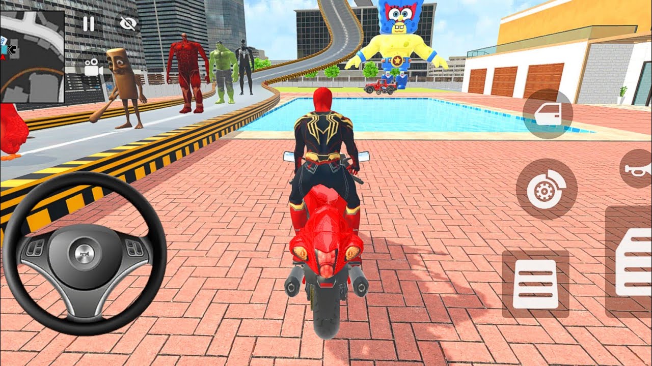 JUEGO de SPIDER MAN - Grand Theft Auto -  Simulador del Hombre Araña - Android Gameplay