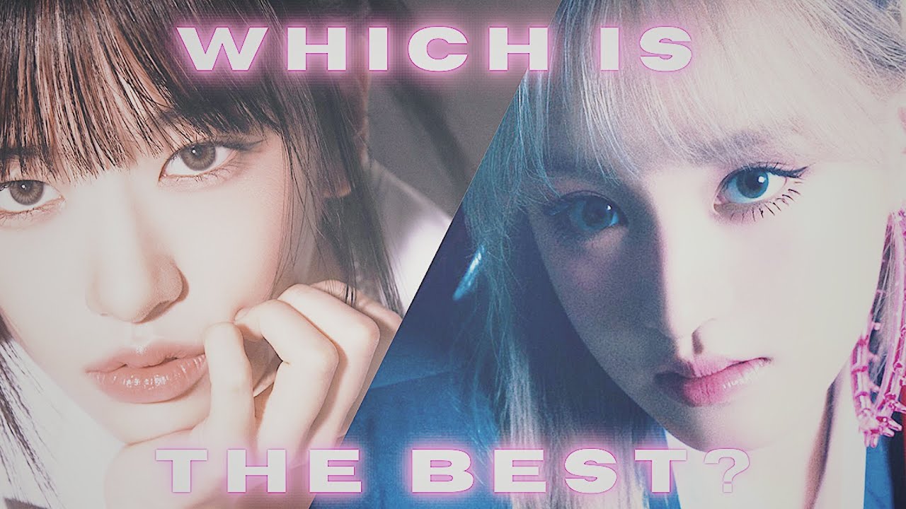 the best vs worst title track from kpop groups