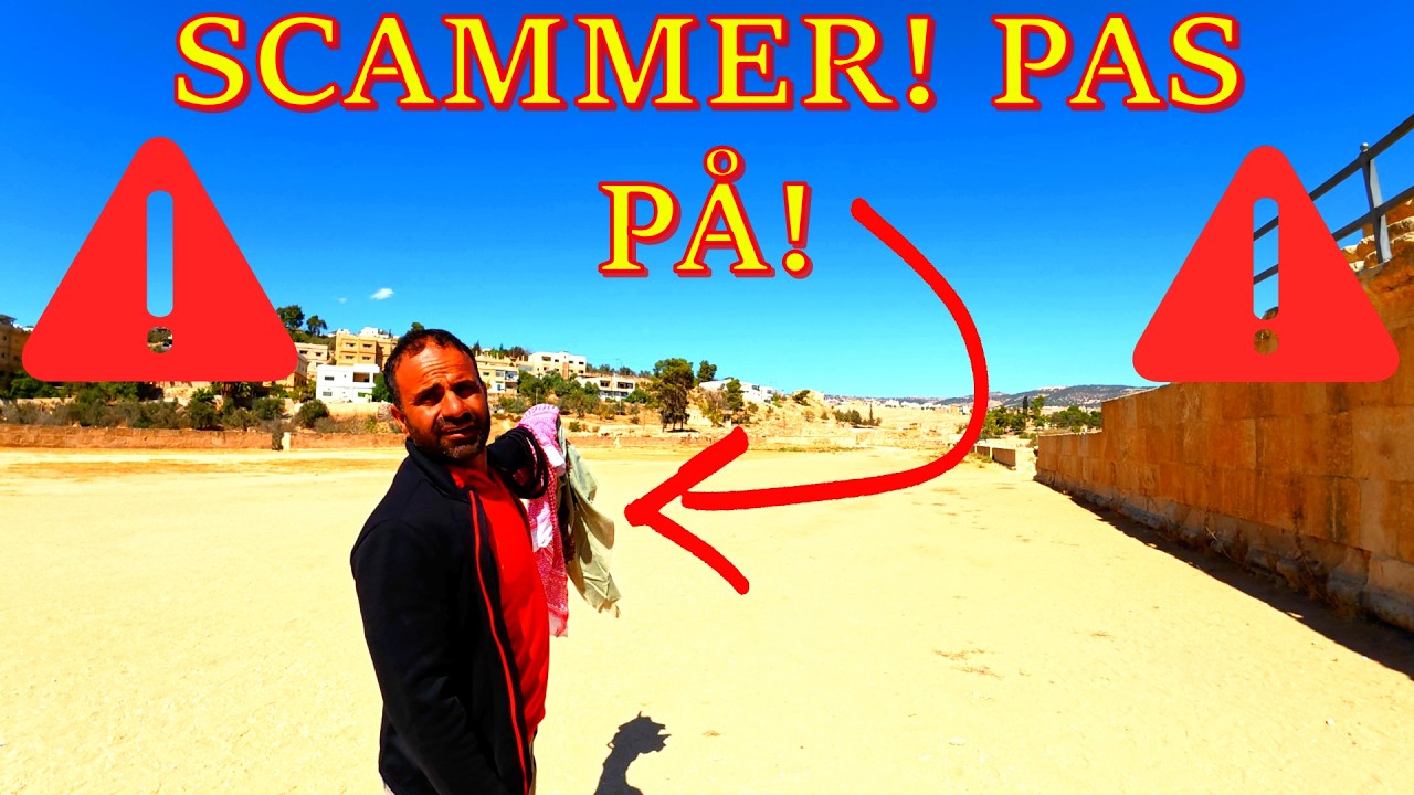 Pas på SVINDLERE i Jerash, Jordan! (Jerash & Ajloun Tour)