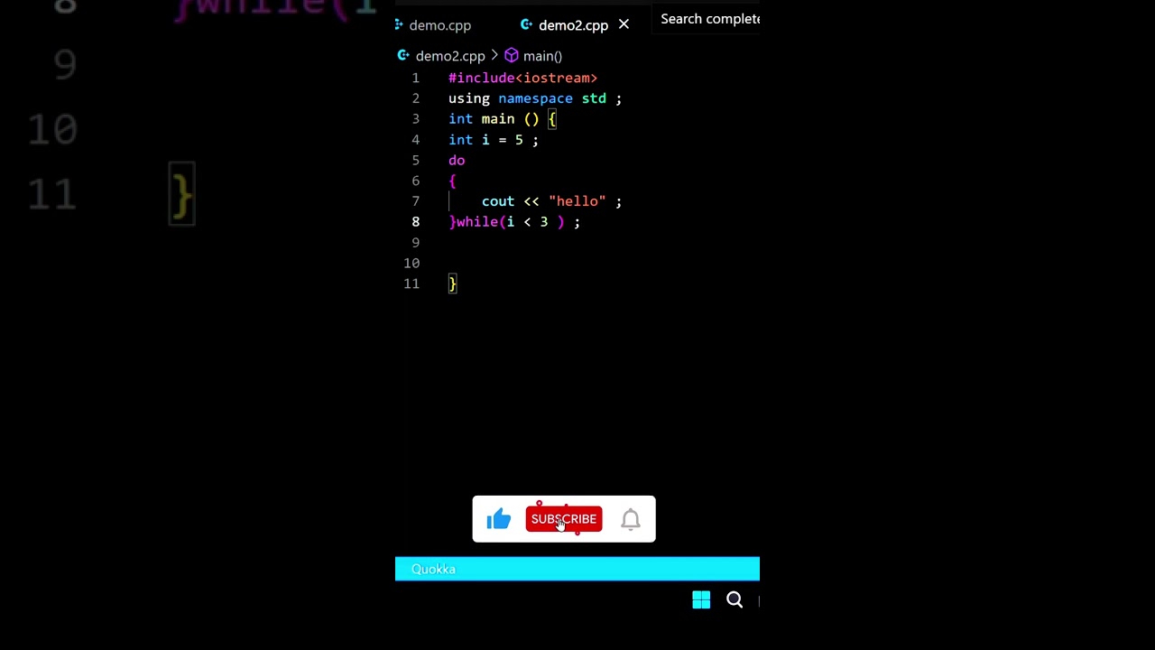 do while Loop in C++ || 