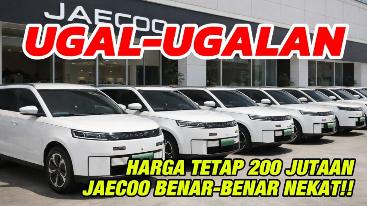 Kirim Ribuan Unit, Jaecoo Kunci Harga J5 di 200 Jutaan!!