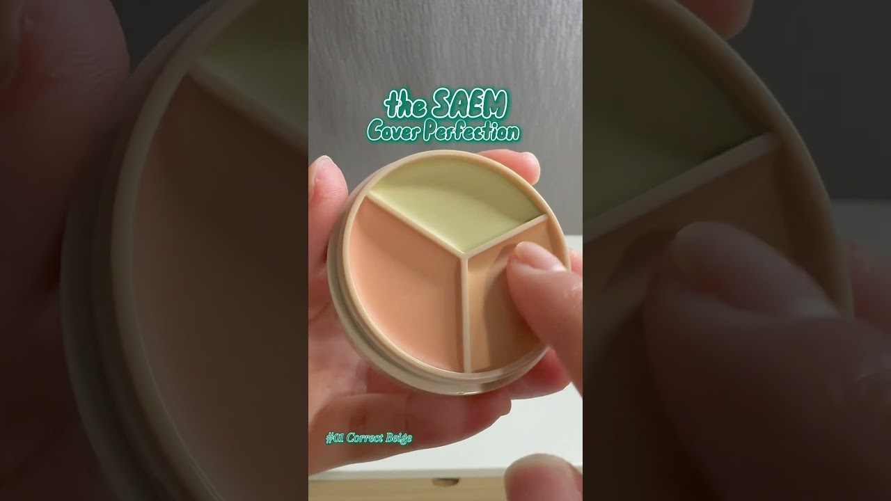 The SAEM - Cover Perfection Triple Pot Concealer✨ 