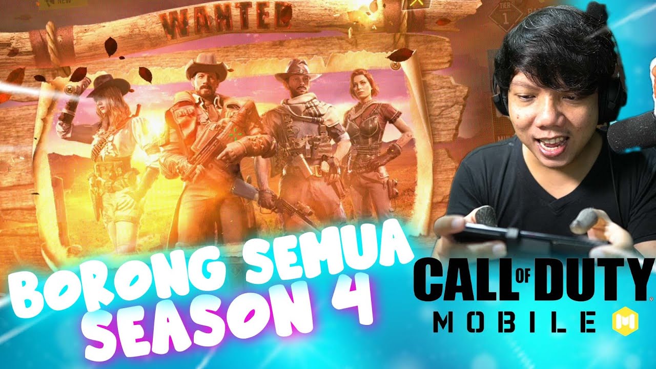 BORONG SEMUA BATTLE PASS SEASON 4 😂 Garena COD Mobile Indonesia