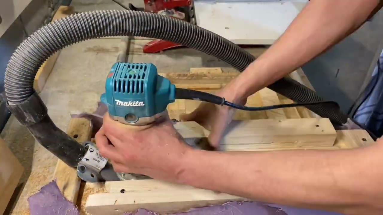 part two of making a end grain cutting board