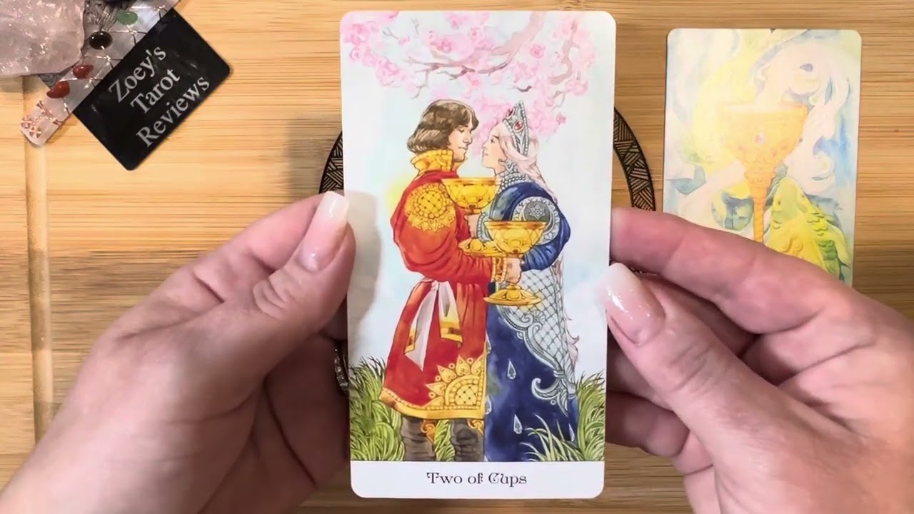 Tarot Of The Golden Wheel Review and Flip Through, Mila Losenko