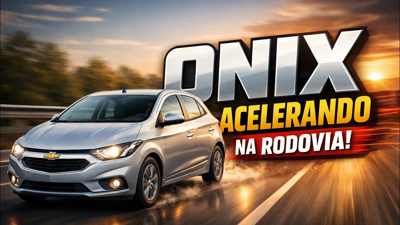 ACELERANDO ONIX LT 2019 NA RODOVIA, *CARRO ANDA BEM?!* 