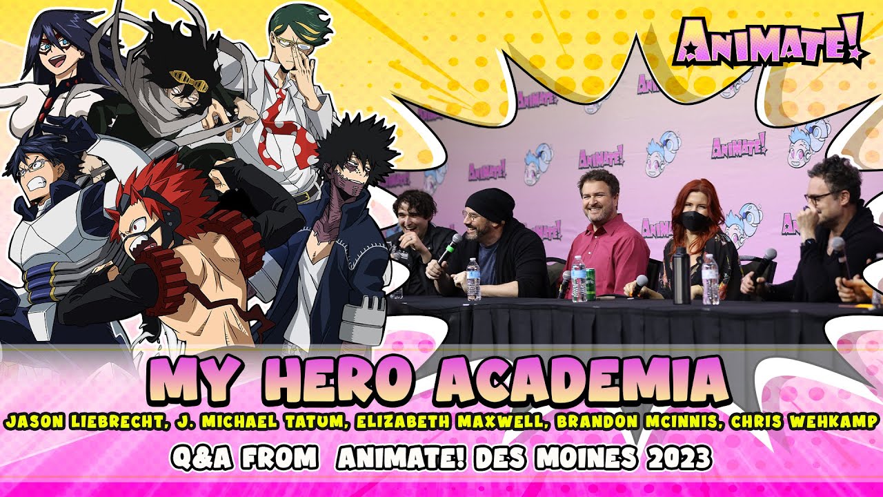 My Hero Academia Q&A - Animate! Des Moines 2023