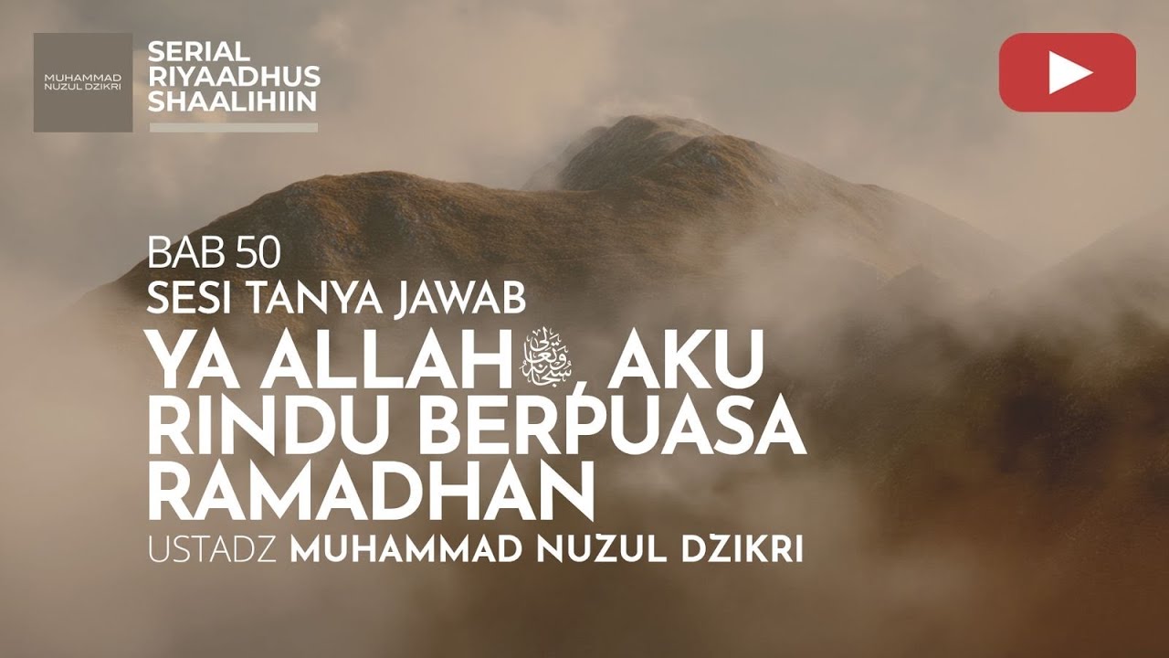 1998. TANYA JAWAB |  Riyaadhus Shaalihiin | Ustadz Muhammad Nuzul Dzikri