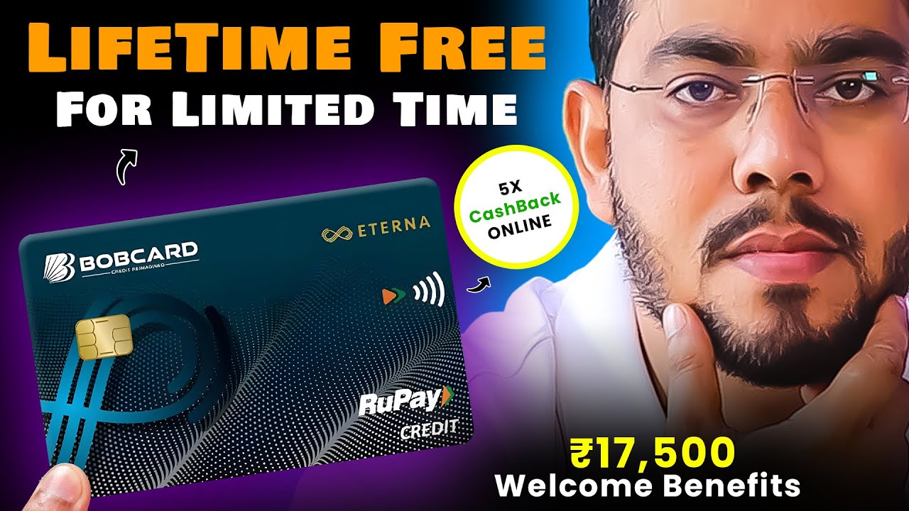 LIFETIME FREE! BOB ETERNA Credit Card &ndash; Best for Online Shopping, Dining & Travel