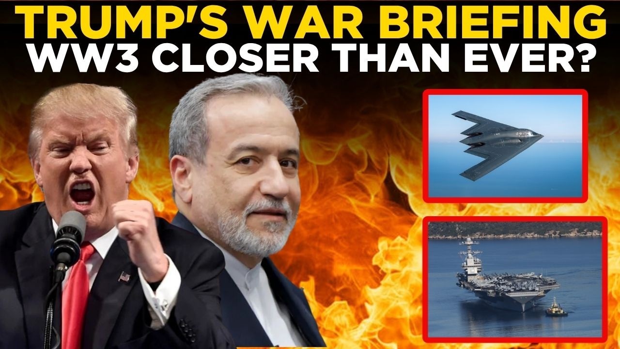 US IRAN WAR NEWS LIVE: Trump Delivers Urgent War Briefing &mdash; Is the World Moving Closer to WW3?