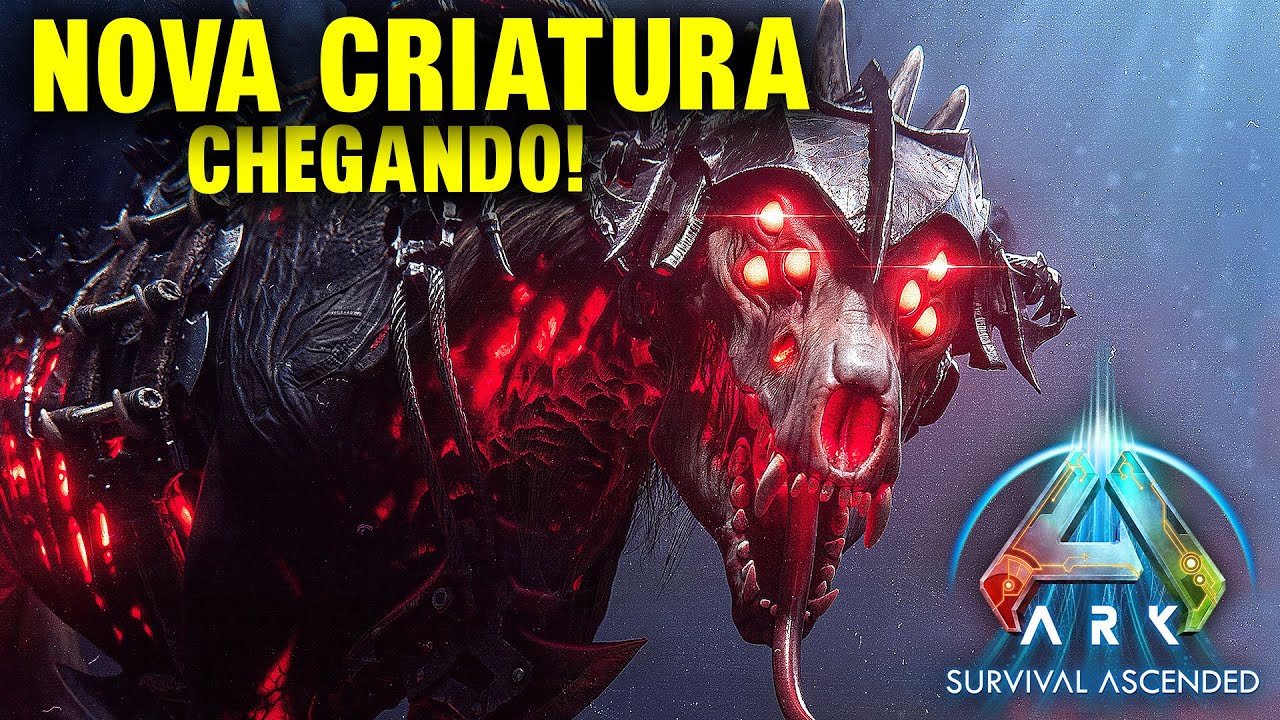 😱 NOVA CRIATURA CHEGANDO EM DEZEMBRO em Ark: Survival Ascended