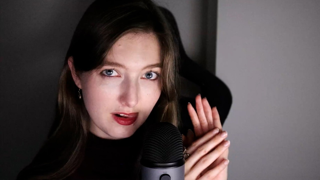 ASMR Tongue Flutters & Mouth Sounds w/ Hand Sounds on Yeti