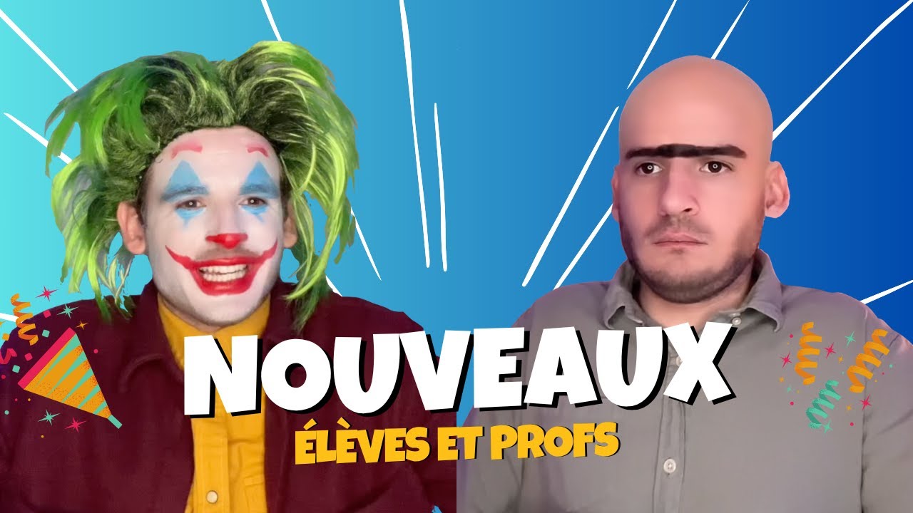 LES NOUVEAUX élèves et NOUVEAUX profs cette année ✨ COMPILATION adrian_cqrt