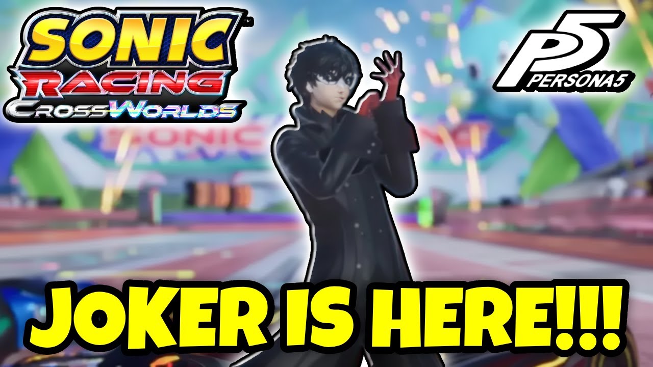 Sonic Racing Crossworlds - Joker Character Showcase