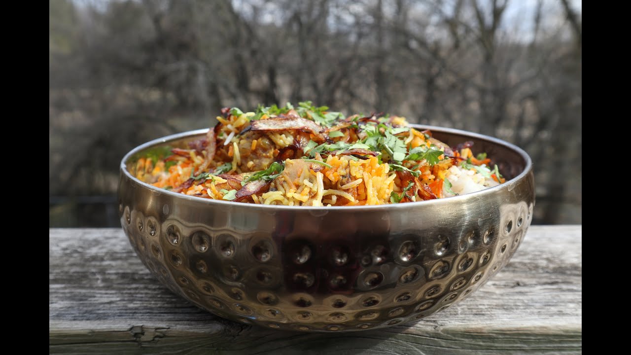 البرياني الهندي الاصلي - طريقة عمل برياني الدجاج الهندي الاصلي بكل سهوله