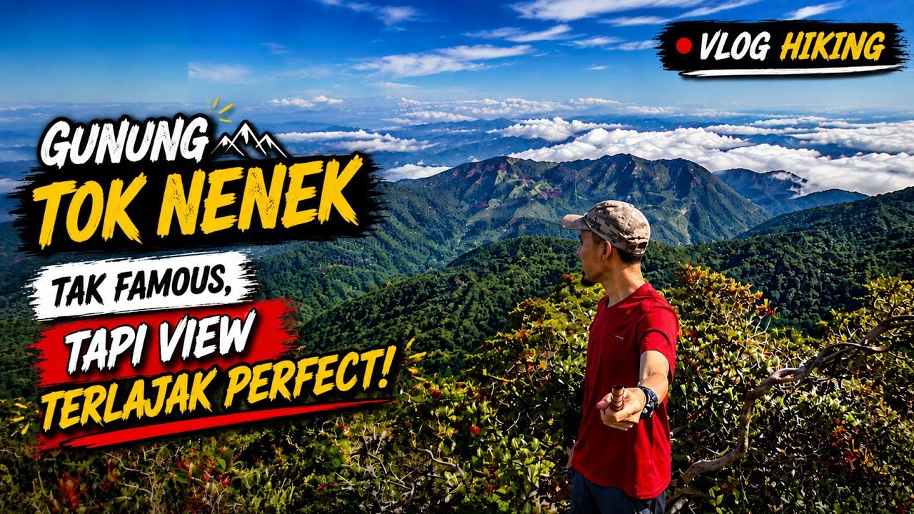 Gunung Tok Nenek the most beautiful mountains in peninsular Malaysia #hiking