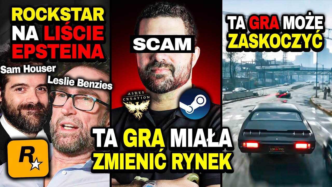Największy Skandal w Gamingu w Tym Momencie — Założyciele Rockstar Na Liście Epsteina — SAMSON