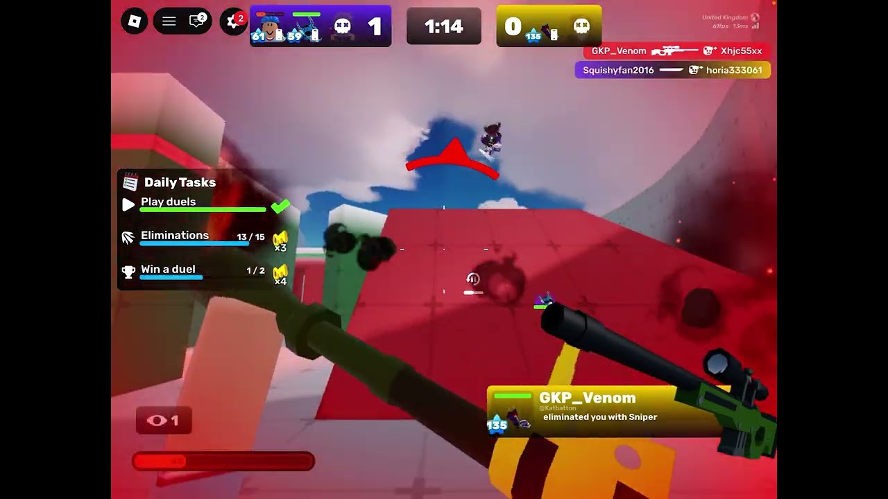 I played rivals with my friends cousin