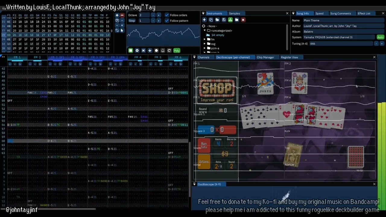 Balatro - Main Theme (YM2608 Arrangement)