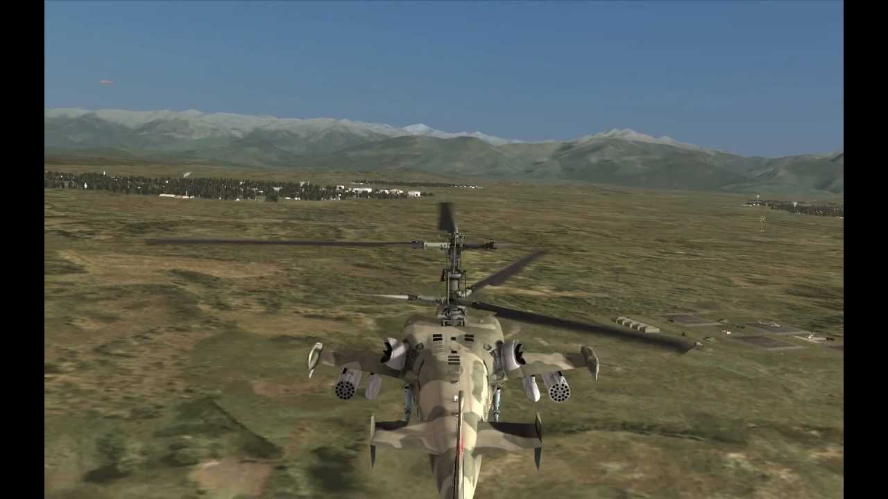 Convoy attack (DCS: Black Shark 2).