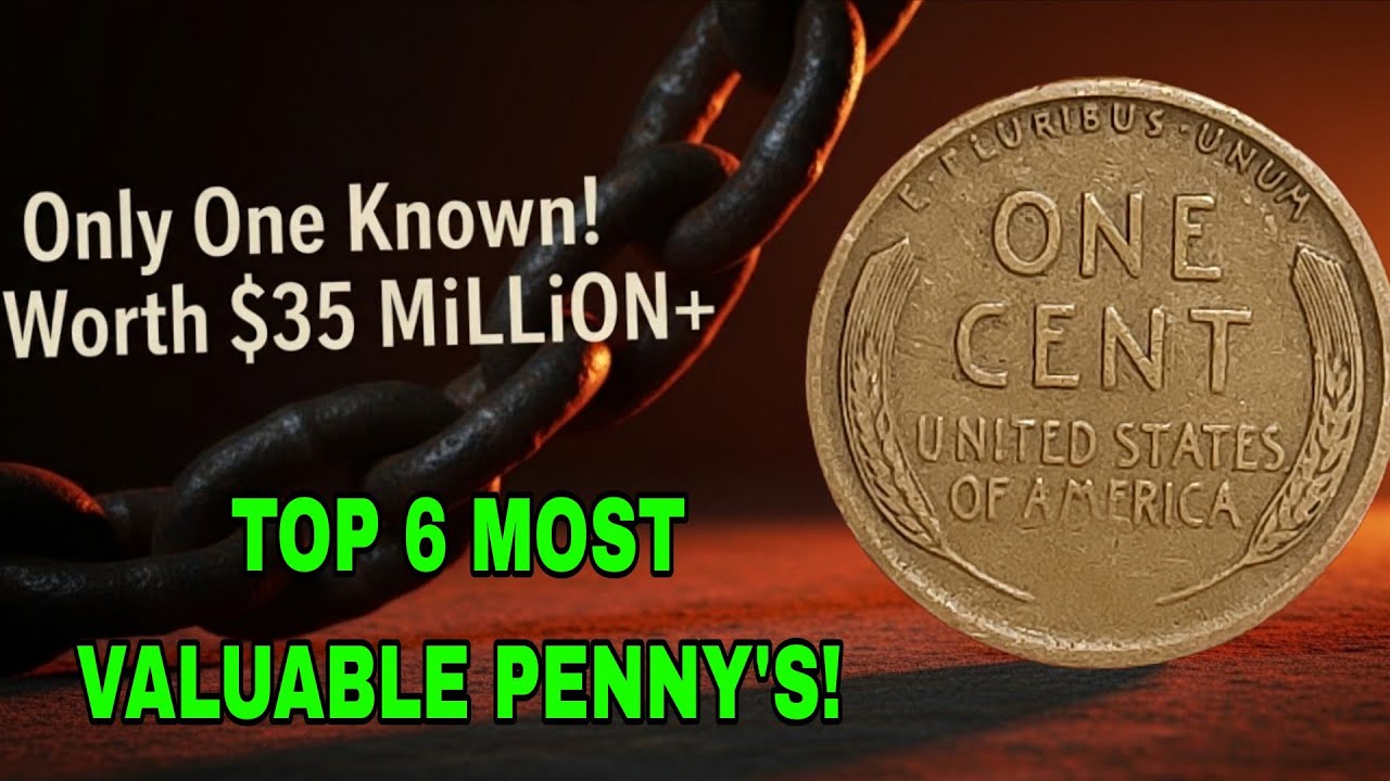 Top 6 Ultra Rare Wheat Pennies Worth a Fortune in Today’s Market 😲 | Rare US Coin Secrets
