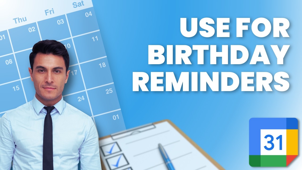 How to Use Google Calendar for Birthday Reminders | FULL QUICK GUIDE 2026