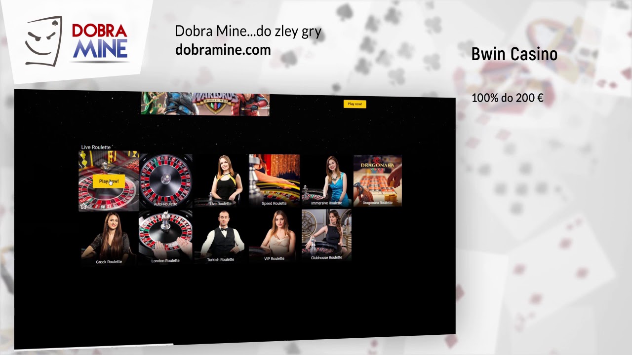 Bwin Casino recenzja kasyna