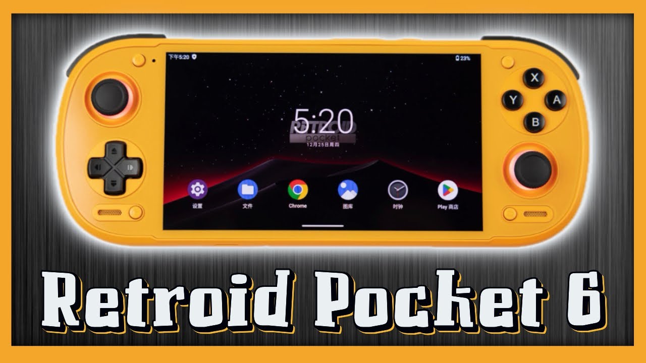 Обзор Retroid Pocket 6: новая любимая игрушка любителей ретро-игр!!