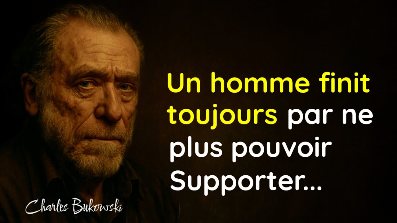 Citations de Charles Bukowski | Des vérités crues que peu osent dire