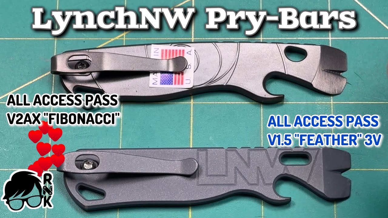 Review/impressions of 2  LynchNW pry-bars&hellip; would I even carry one?