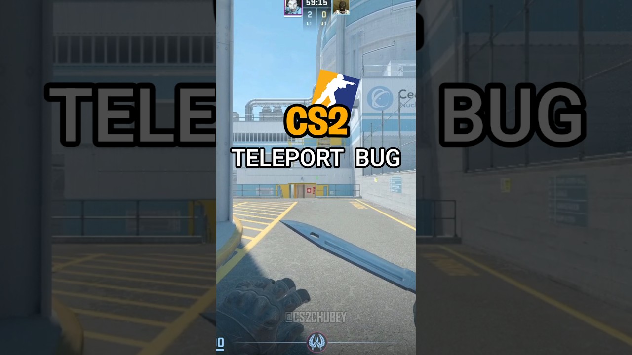 BROKEN CS2 TELEPORT BUG 😭💨 #cs2 #csgo #teleport #bug #counterstrike #shorts #viralshorts