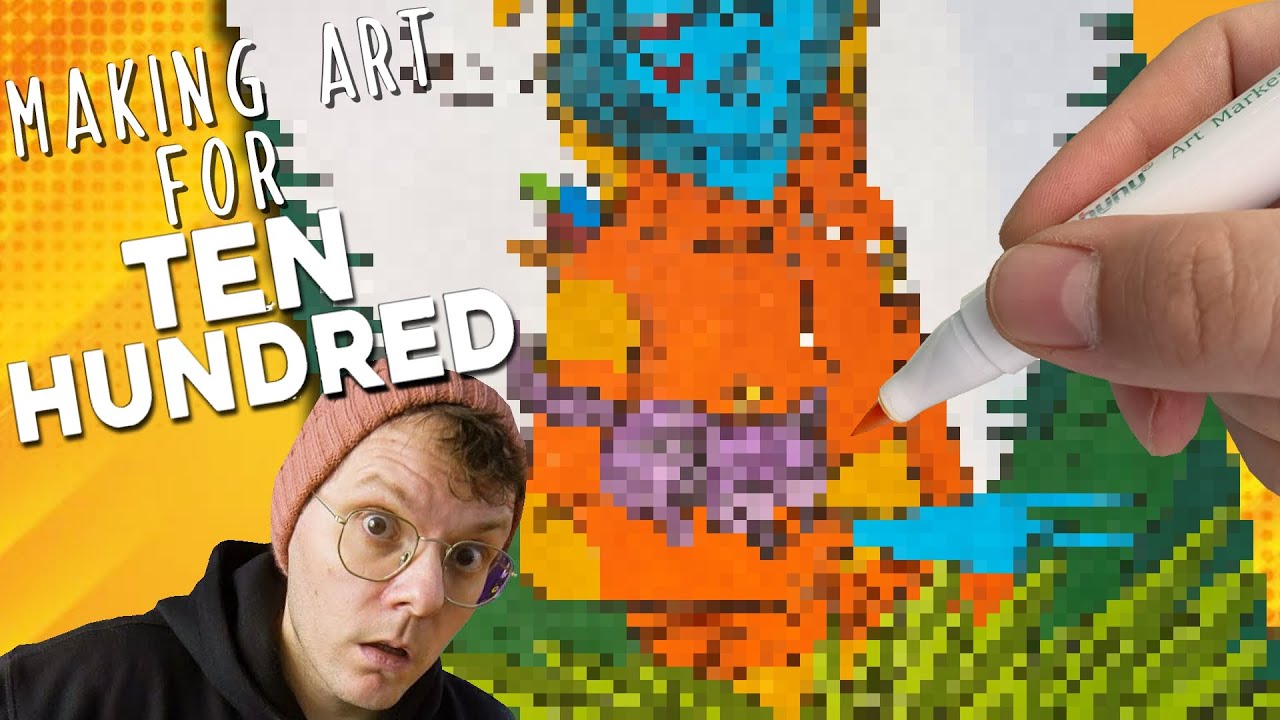 Making Art For TEN HUNDRED!!!