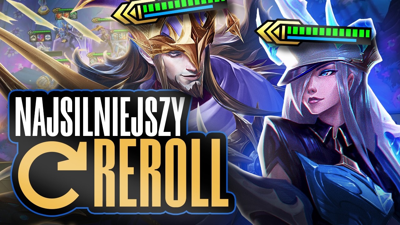 NAJSILNIEJSZY REROLL W NOWYM SECIE! TFT SET 17 PBE