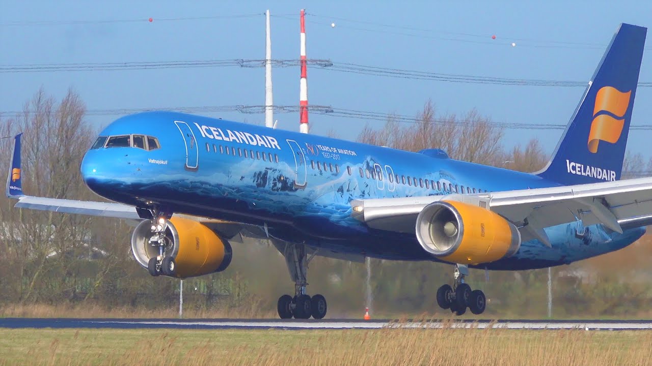 4K Polderbaan BIG Plane Arrivals✈️ Amsterdam Schiphol | KLM Cargo, Icelandair, Etihad and More!