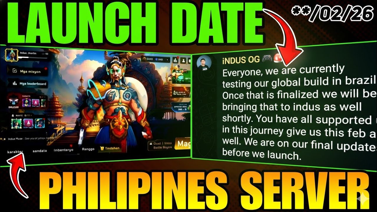 🇵🇭 Indus BRX Feburary Update, Filipino Futurism, Global Build Brazil Test & Upcoming Modes⚡📈🔥