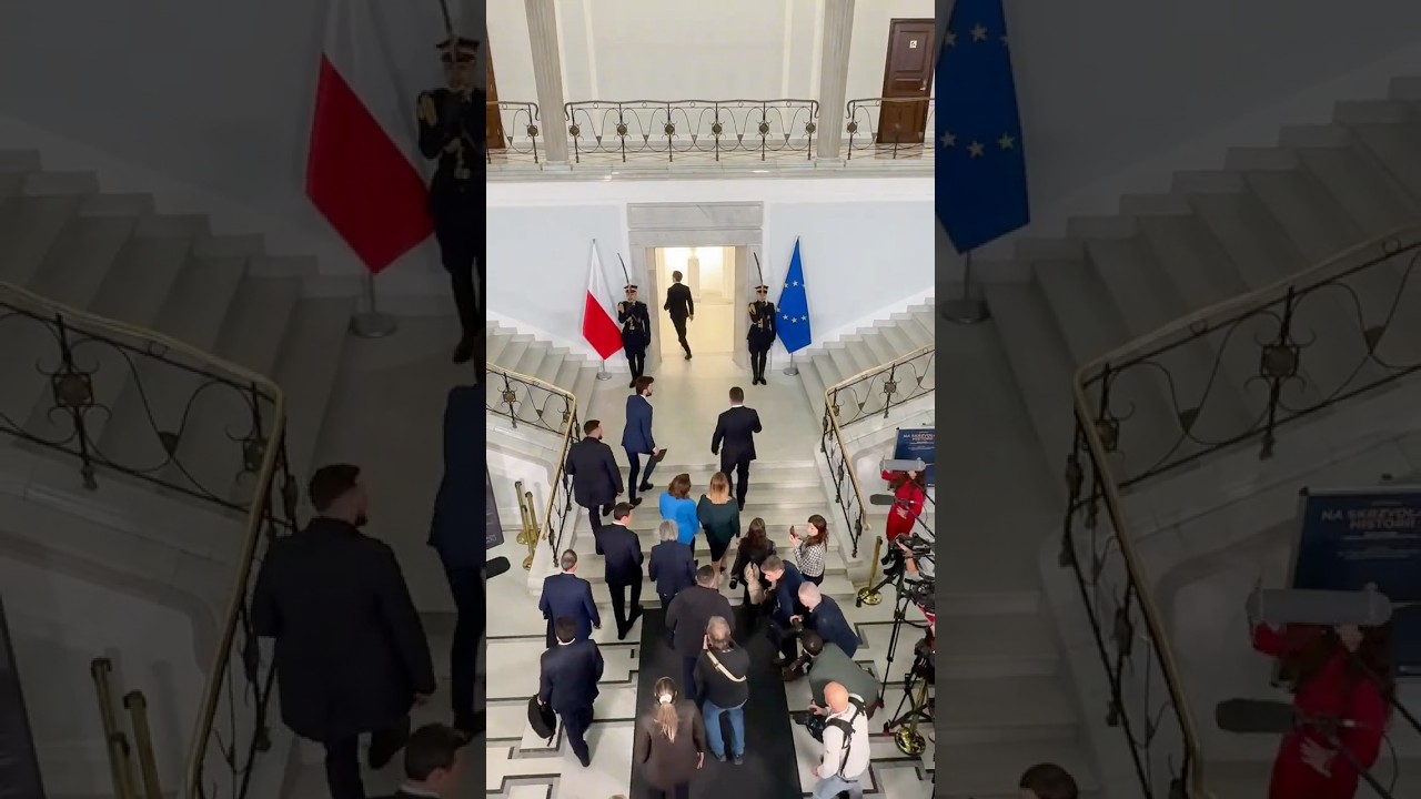 Polski Parlament odwiedziła delegacja Parlamentu Europejskiego #sejm #europa #uniaeuropejska