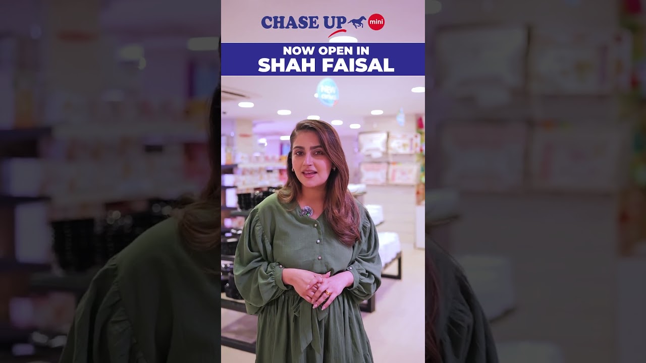 Chase Up Mini - Now At Shah Faisal