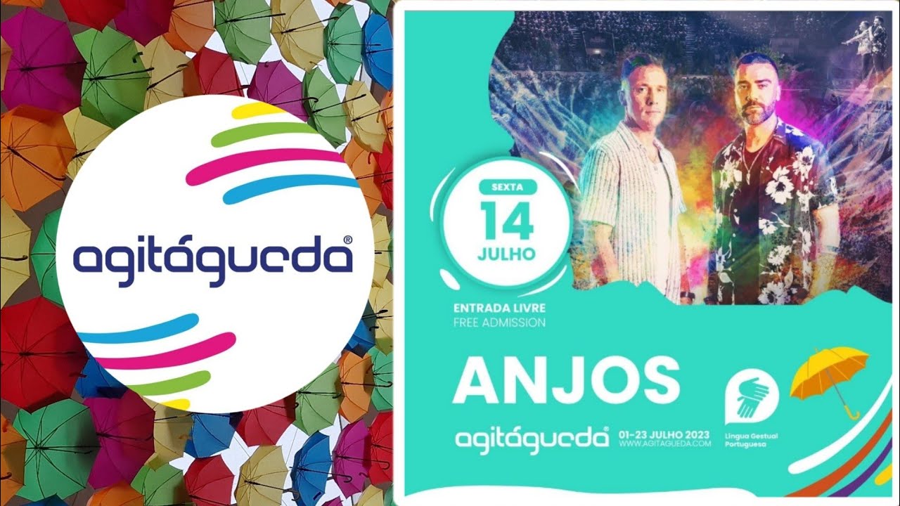 ANJOS - Concerto_ Ao Vivo no AgitÁgueda 2023 _ ( 14/07/2023 ) | @AnjosOficialPT