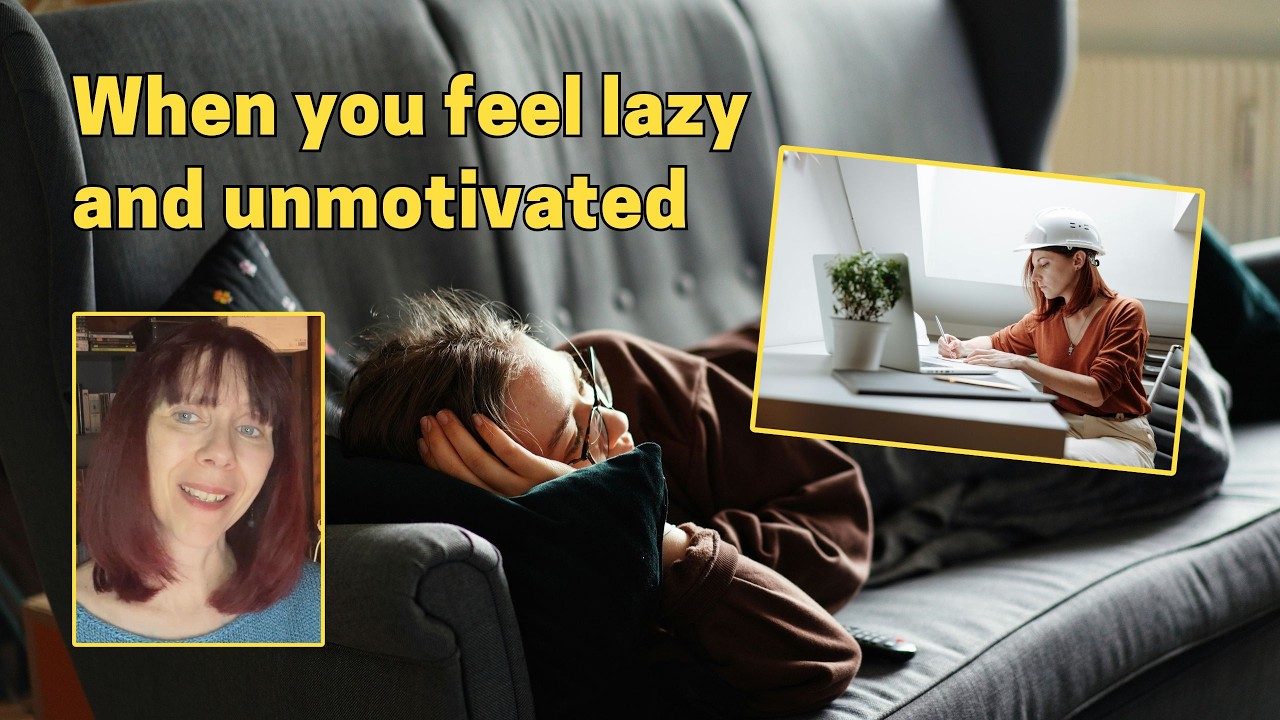 When you feel lazy and unmotivated (and why you need to take yourself seriously)