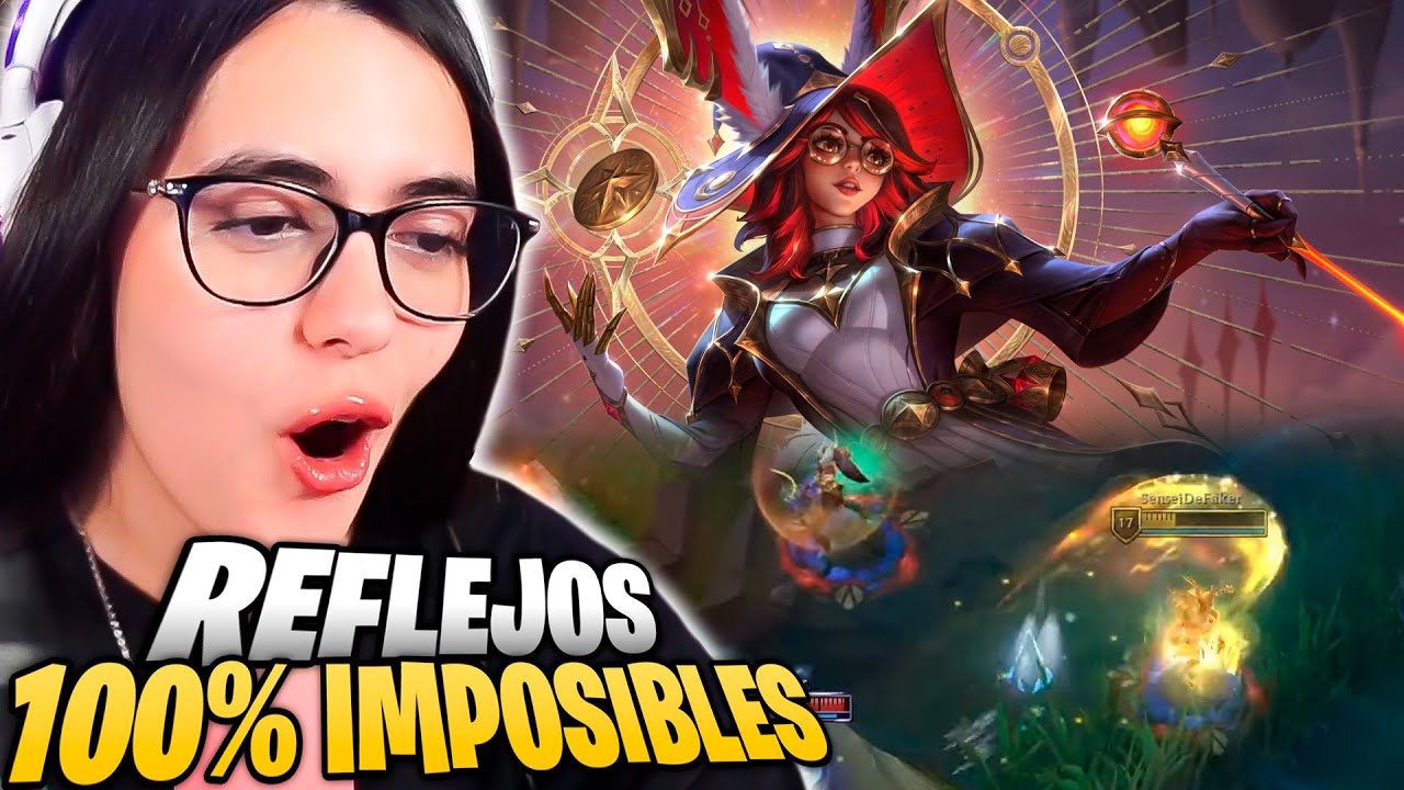 SOFIKIMMY JUEGA AURORA CON LOS REFLEJOS QUE LE ENSEÑO A FAKER! 😱😱