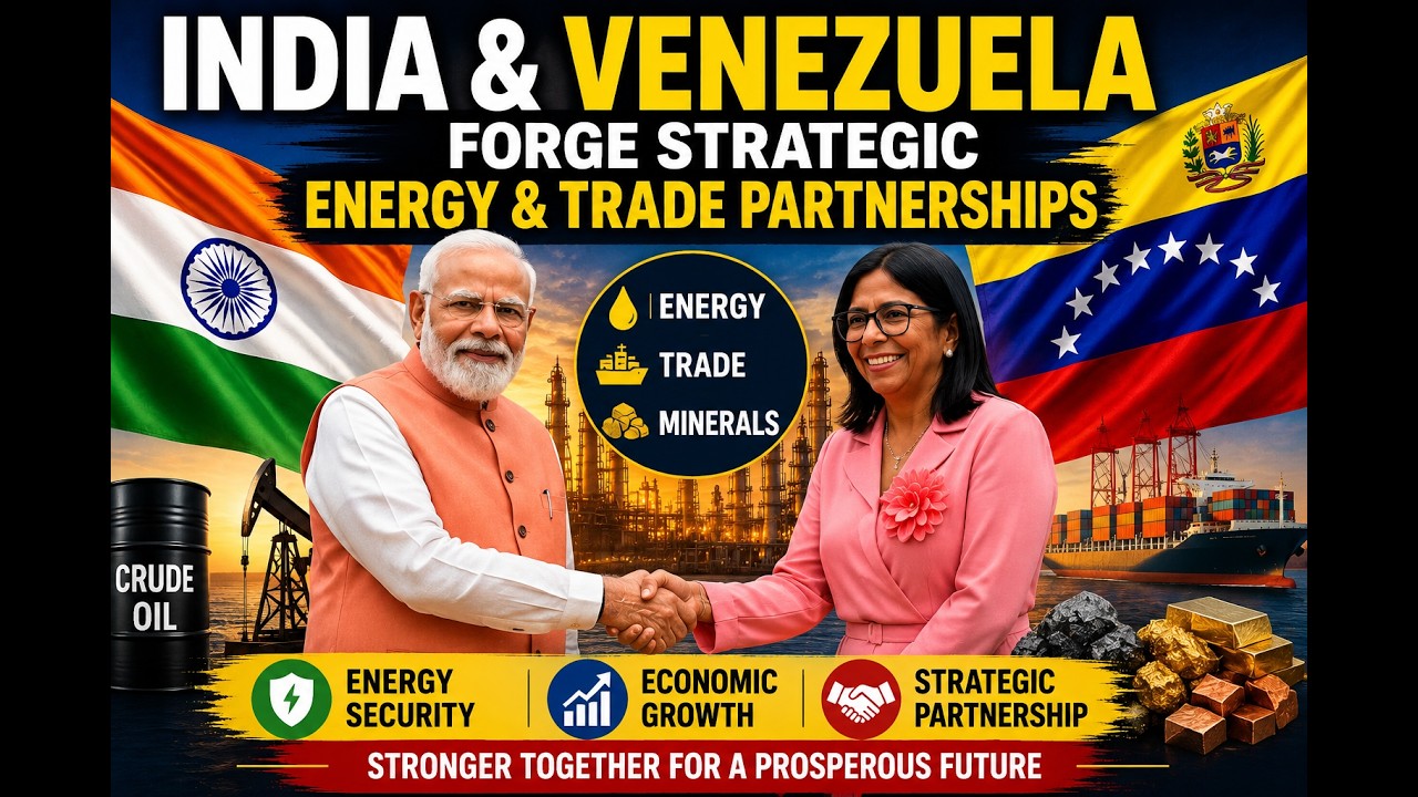 India-Venezuela Deal Explained: Energy Security, Oil & Trade