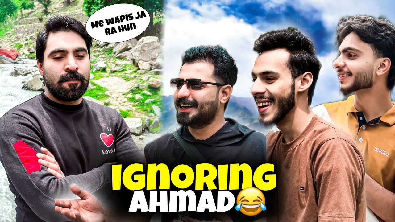 ignoring Ahmad for a whole day 😂 | aj phr Sara din travel kiya 🙄 | #travel #mountains #gilgit