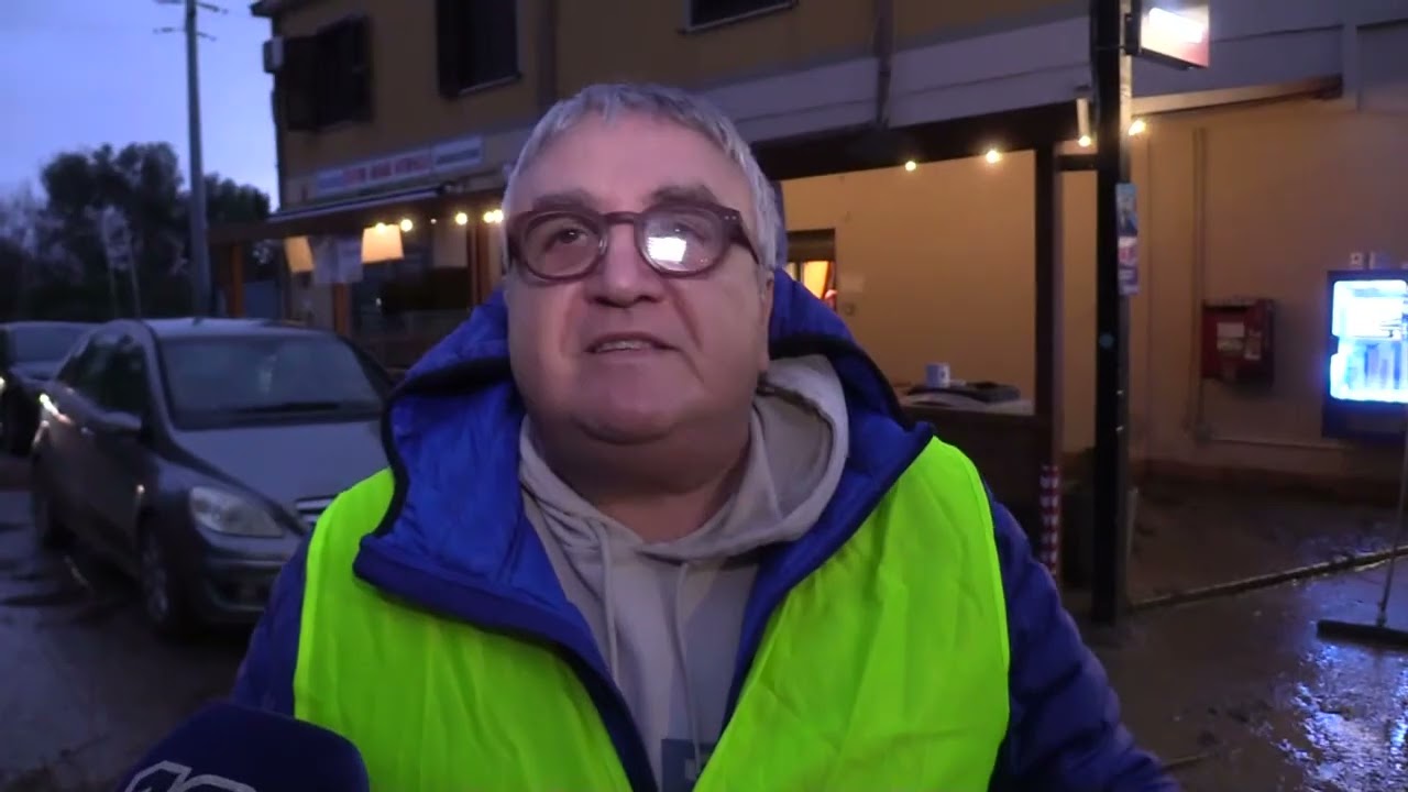 Maltempo a Cerveteri, esondato il fiume Sassetara - Canale 10
