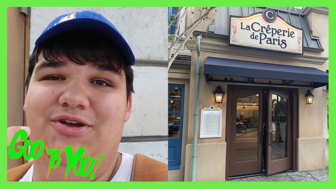 Trying Disney's La Cr&ecirc;perie de Paris - Full Prix Fixe Review, Ratatouille Crepe, & More! - EPCOT