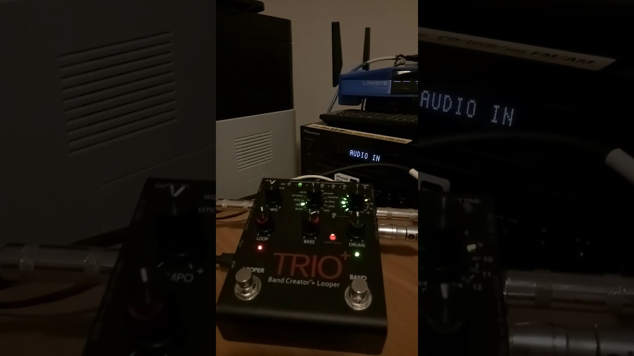 Digitech Trio+ learning sitting on the dock of the bay