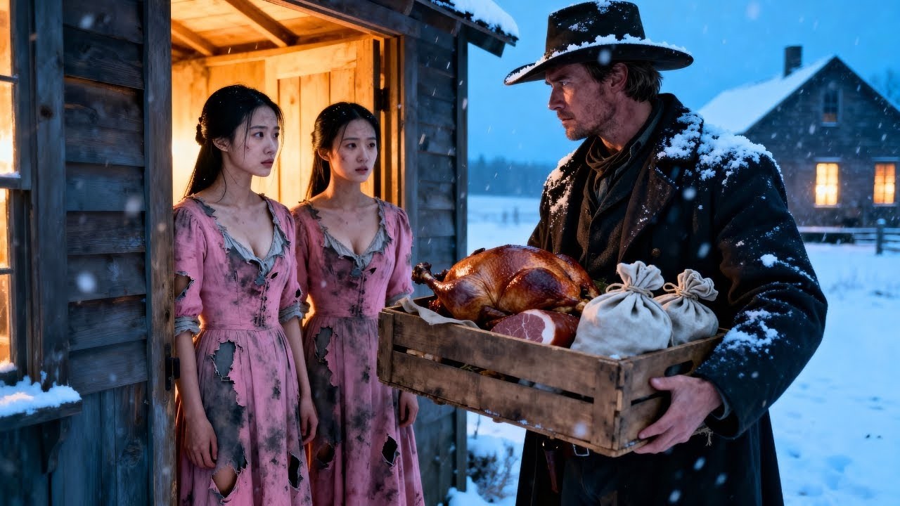 Nothing for Christmas Dinner for Identical Chinese Twins — Until Rancher Brought Joy and Showed Love