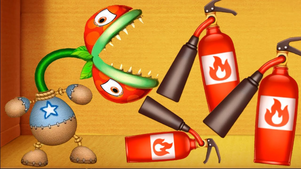 FIRE EXTINGUISHER vs The Buddy | Kick The Buddy